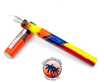 Agape Fountain Pen - "Kokomo" by Divine Pens Plus