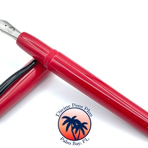 Agape Fountain Pen - &quot;Red Sparkle&quot; by Divine Pens Plus