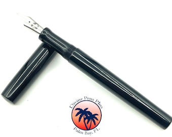 Caritas Fountain Pen - "Classic Black" by Divine Pens Plus