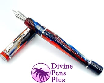 Divinus Fountain Pen - "Hot Wheels" by Divine Pens Plus