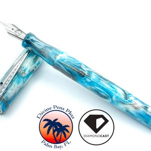 Agape Fountain Pen - &quot;30 Below&quot; DiamondCast™ by Divine Pens Plus