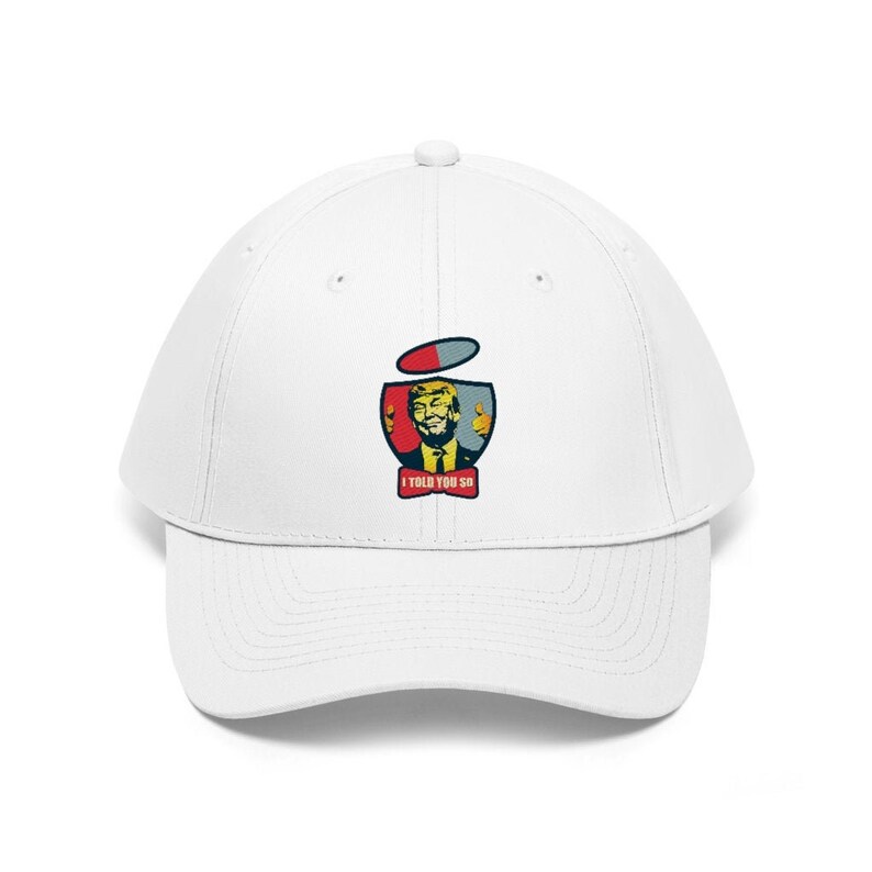 Baseball Hat The Original Trump I Told You So   Constitution image 0