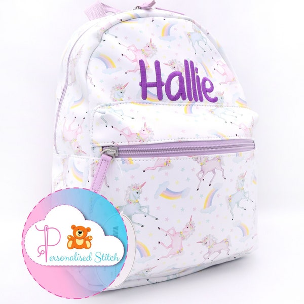 Unicorn Backpack Etsy