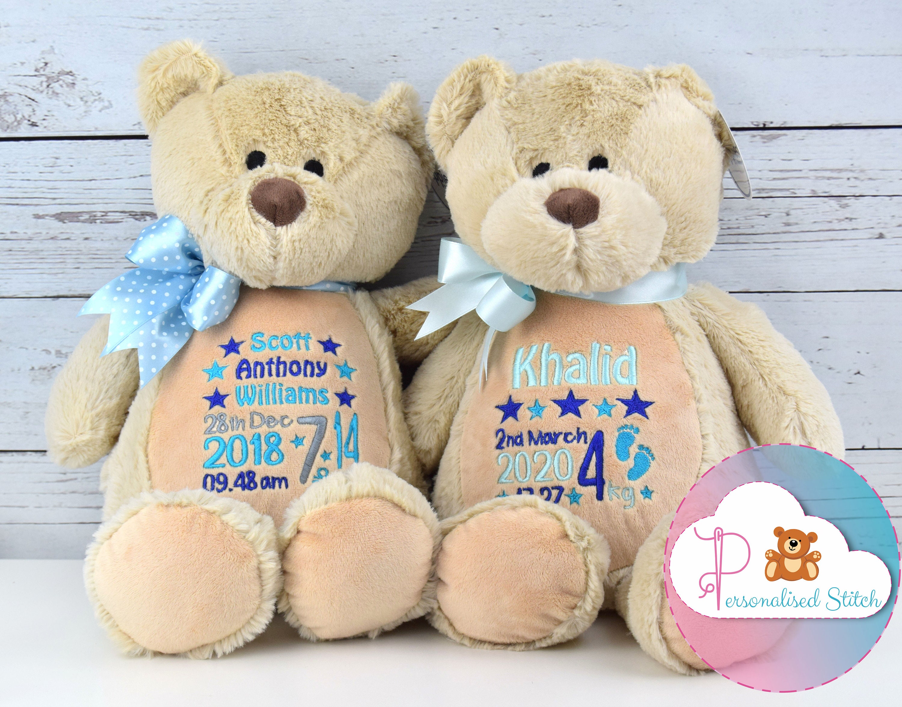 Named teddy bears for babies deals