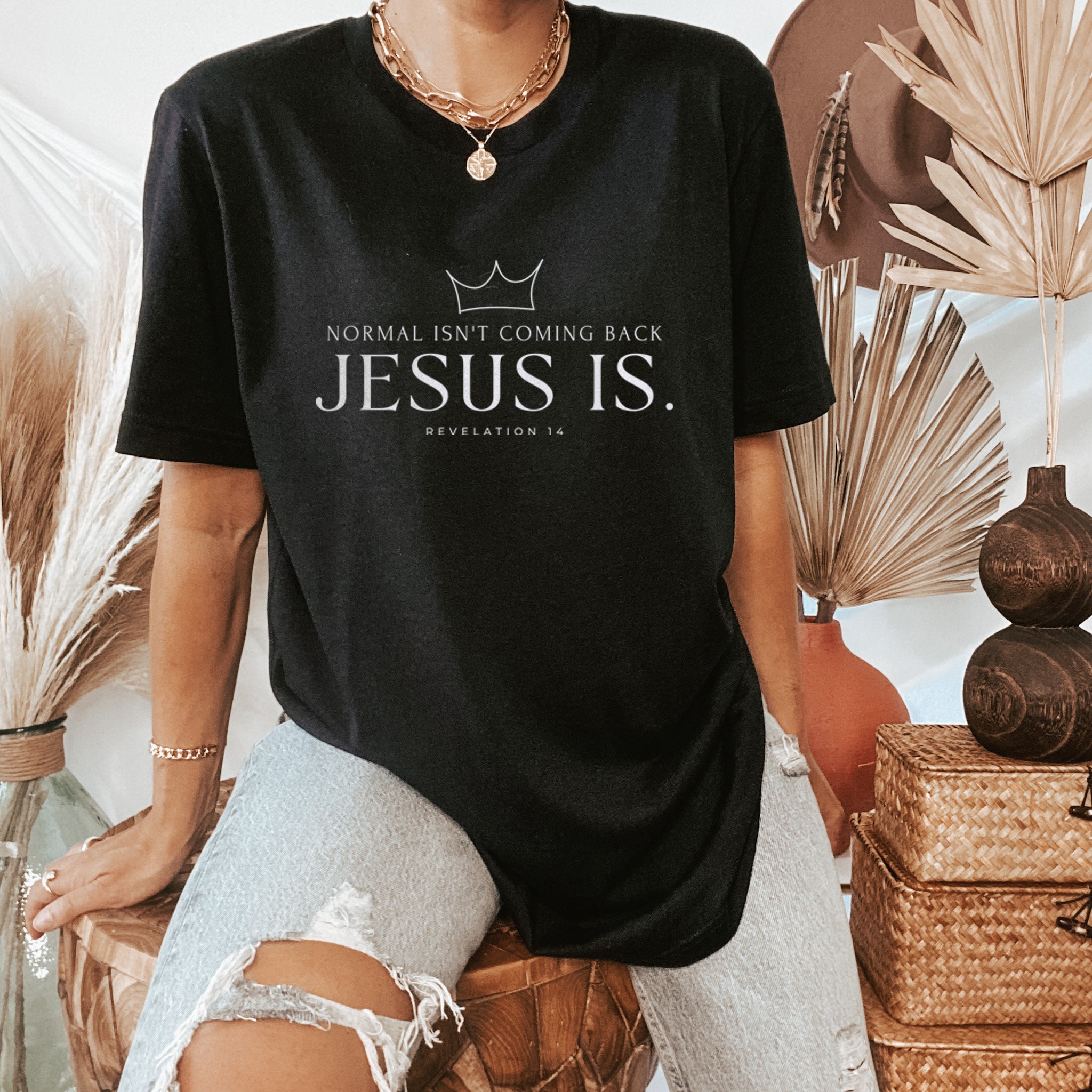 Normal Isn't Coming Back Jesus is SVG & PNG Christian - Etsy