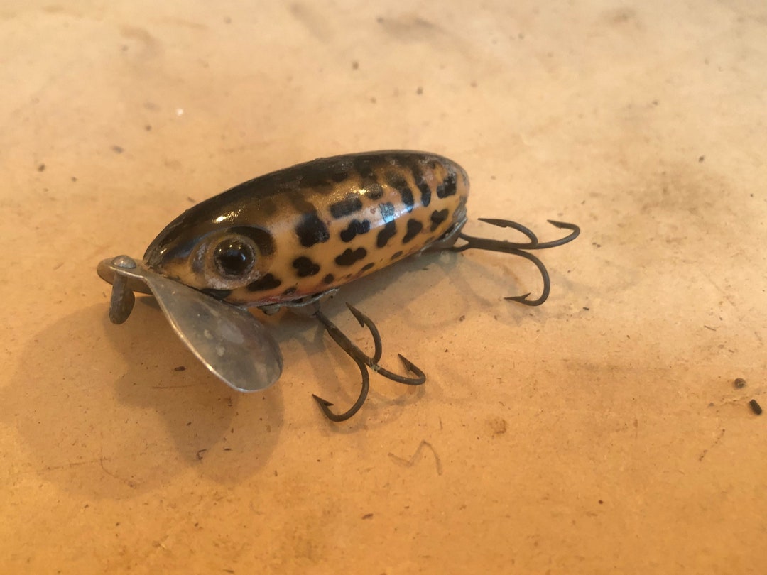Antique Jitterbug Fishing Lure Made by Fred Arbogast Akron Etsy