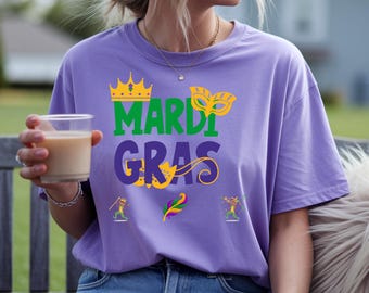 Karneval-Masken-Kronen-T-Shirt | Karneval Parade Design