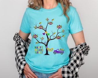 Karneval Maske Baum T-Shirt | Paradetruck, Festtagszug