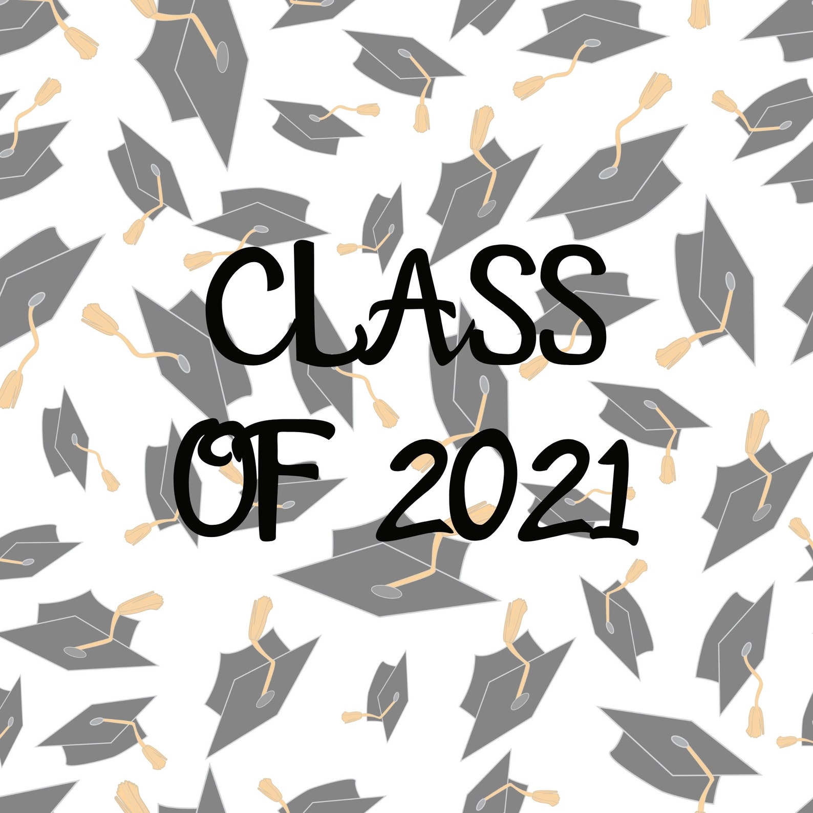 Class of 2021 quote Graduation print Class of 2021 wall art Etsy