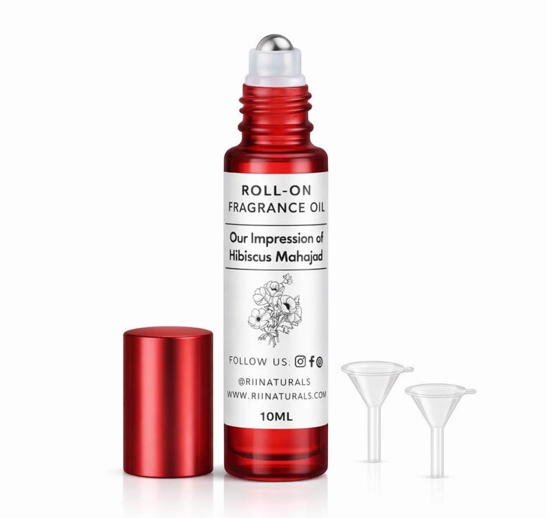 Aceite aromático Hibiscus Mahajád de Maison Crivelli, 100 % puro y duradero. imagen 1