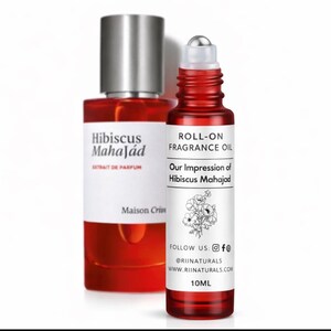 Aceite aromático Hibiscus Mahajád de Maison Crivelli, 100 % puro y duradero. imagen 2