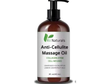 Aceite de masaje anticelulítico: cuidado natural reafirmante y tonificante de la piel