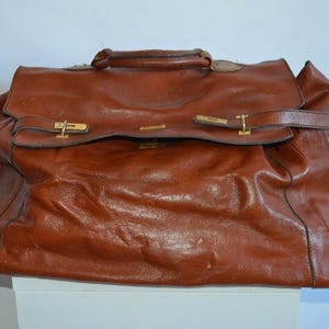 Borsone Dottore Pelle Vintage 70/80