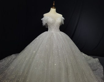 princess wedding dresses with bling