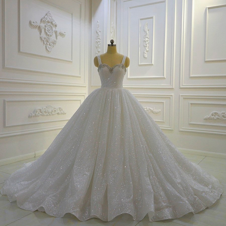 Sparkly White Dress - Etsy