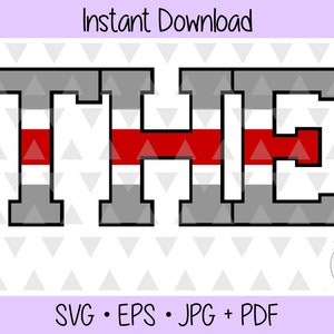 The Ohio State - Stripes - SVG EPS Jpg PDF Digitale Schnittdateien - Sofortiger Download