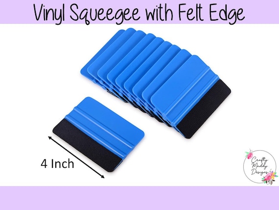 4 White Squeegee (No Felt) - Craft Adhesive Products