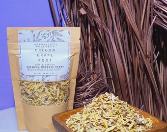 Oregon Grape Root Cut and Sifted | GERD | Ulcers | Urinary Tract Infection