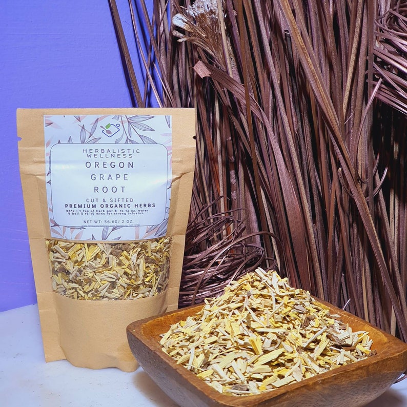 Oregon Grape Root Cut and Sifted GERD Ulcers Urinary Etsy