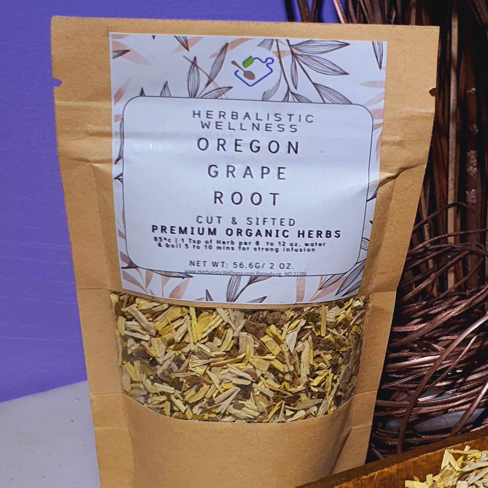 Oregon Grape Root Cut and Sifted GERD Ulcers Urinary Etsy