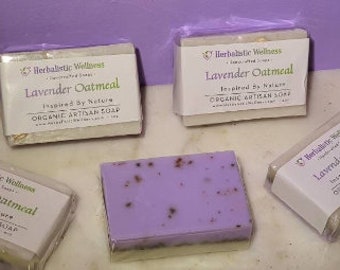 Lavender Oatmeal Artisan Soap