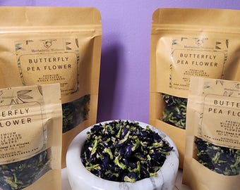 Butterfly Pea Flowers