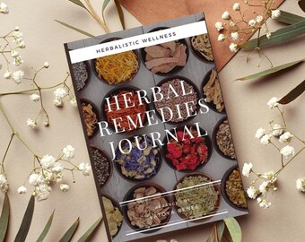 Herbal Remedies Journal: DIY Wellness, Herbalist Recipes, 295 Pages