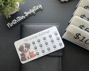 desafío de ahorro para mascotas