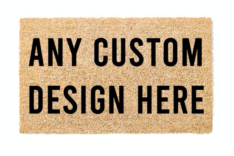 HUGE 36x60 Custom Doormat Personalized Door Mat Business Etsy