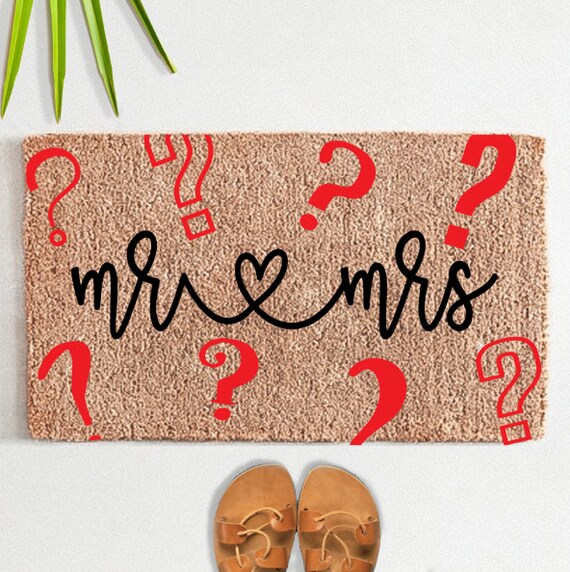 Marriage Proposal Doormat Idea Wedding Engagement Proposal Etsy