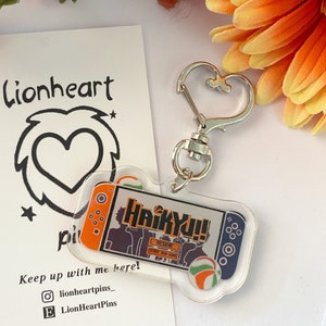 Volleyball Game Keychain