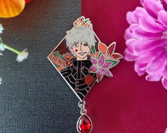 Blumen Ghoul Emaille Pin