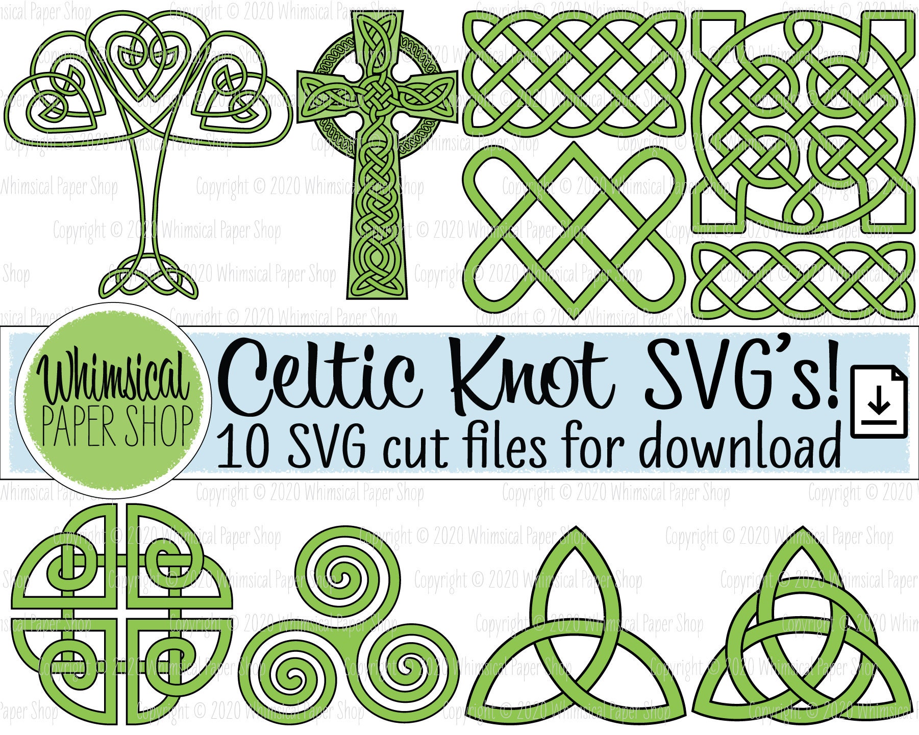 Download SVG Celtic knot bundle Love Knot Sailors Knot Quaternary Knot | Etsy