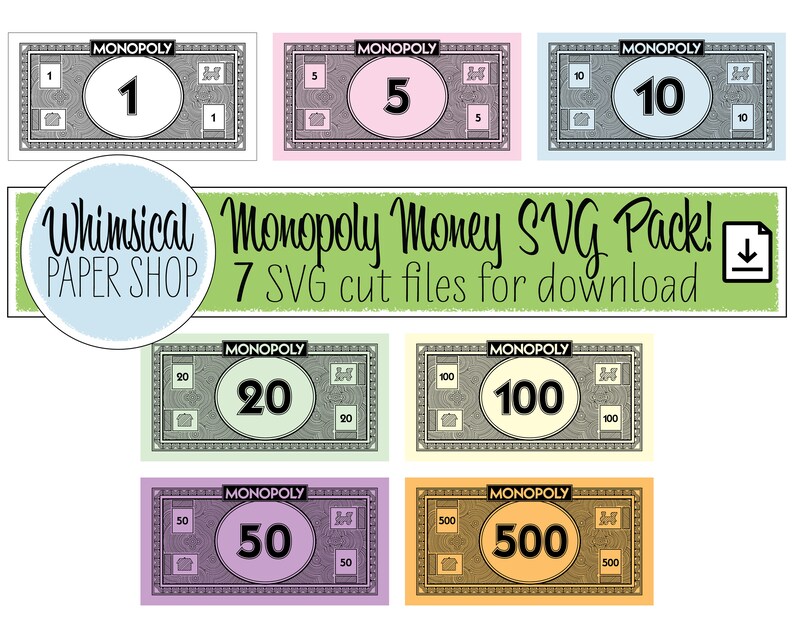 Free Free Monopoly Money Svg 553 SVG PNG EPS DXF File