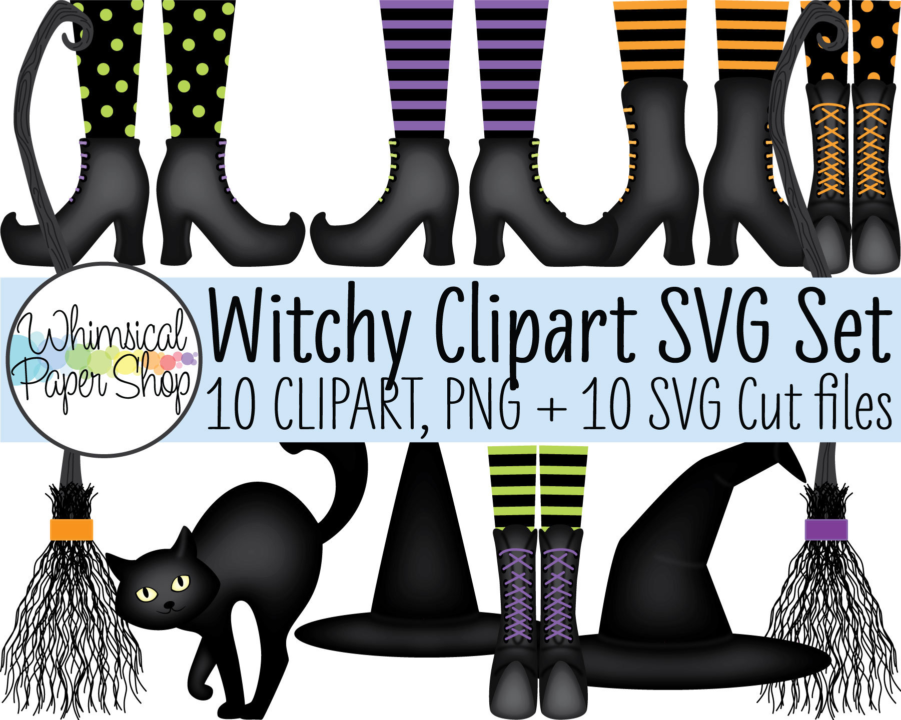 Witch Shoes SVG Files Clipart For Cricut Silhouette stickhealthcare.co.uk