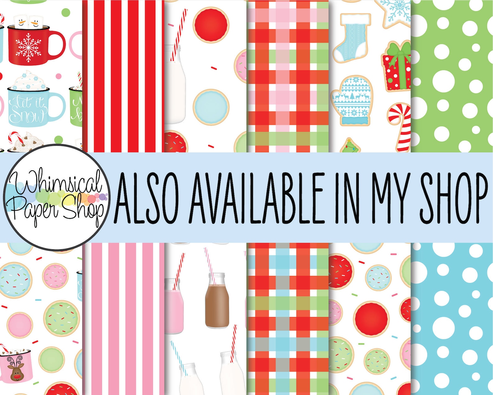 Christmas Mug SVG Clipart Set Christmas Mug Png Coffee Mug - Etsy