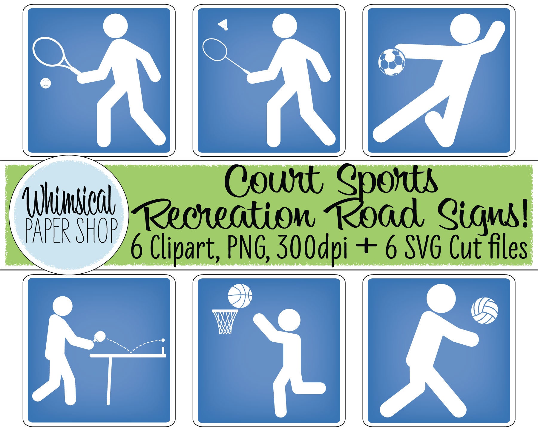 Buy Sports Stick Figure Icons Clipart SVG Set Stickman Badminton Online in India