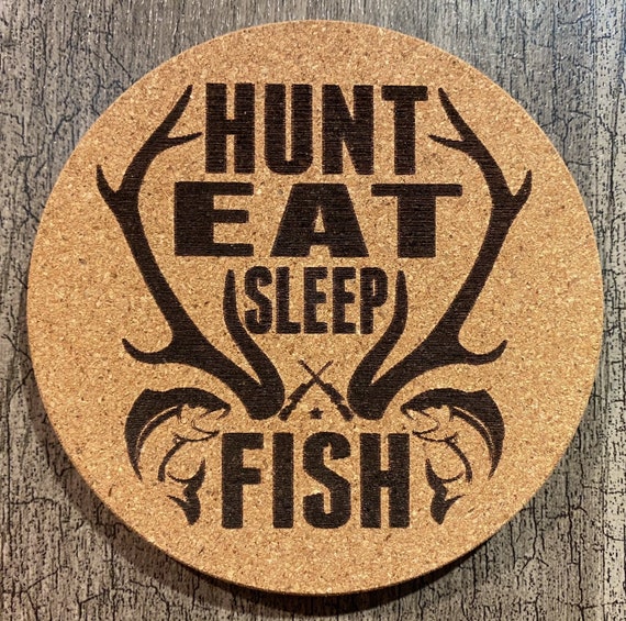 Coasters (Fishing Horse Fish Hunt) Package (4/6/8/10)