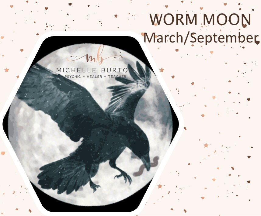 Worm Full Moon Ceremony & Rituals Etsy