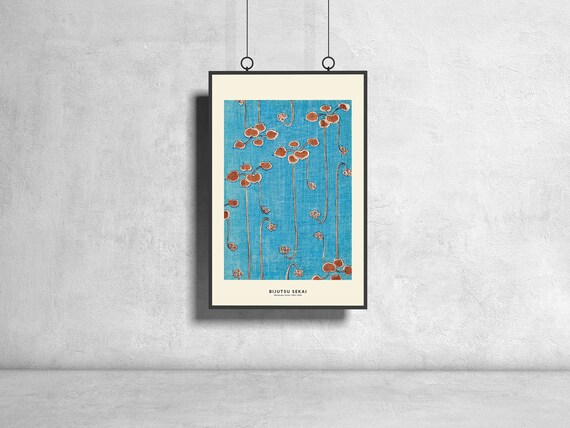 Buy Shima Shima Japanese Vine Textile Poster Abstract Wall Hanging