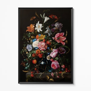 Póster de la exposición Jarrón con flores de Jan Davidsz de Heem