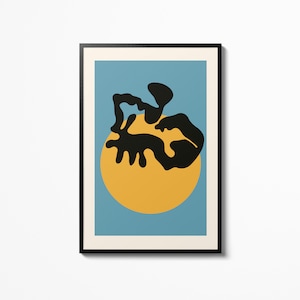 Jean Arp Abstract Poster Home Decor Vintage Wall Art Exhibition Print