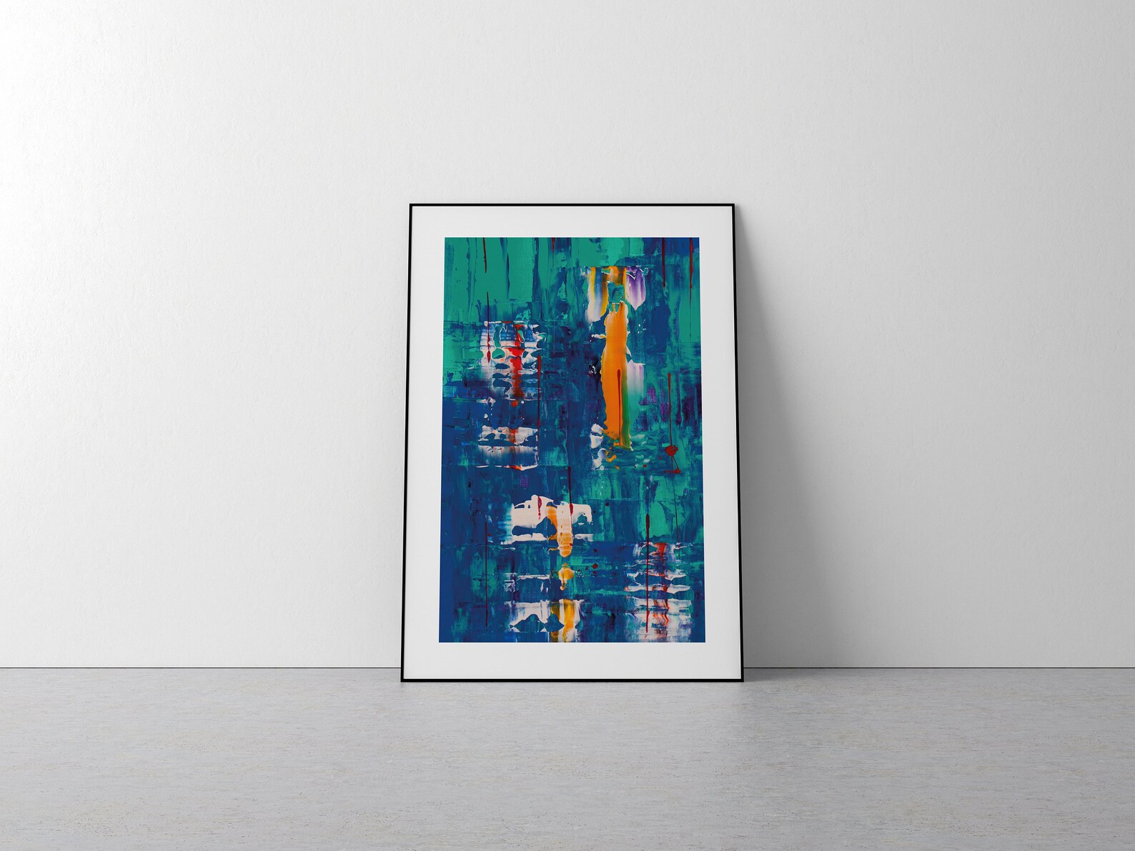 Bemalte Poster Wand Kunstdruck Home Decor Zubehör Bild | Etsy