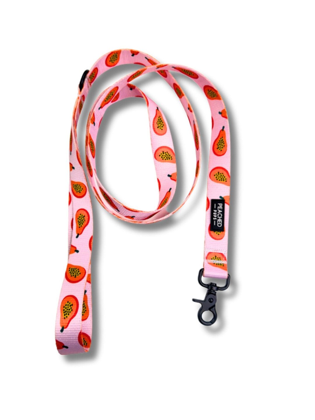 Pink Leach Papaya Punch Dog Leash | Pink Cute Summer | Customizable Dog Leash | 1 ...