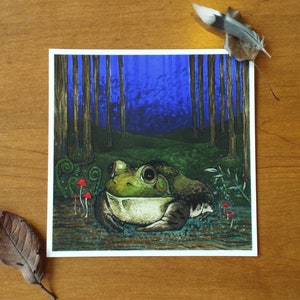 Magical Frog Print