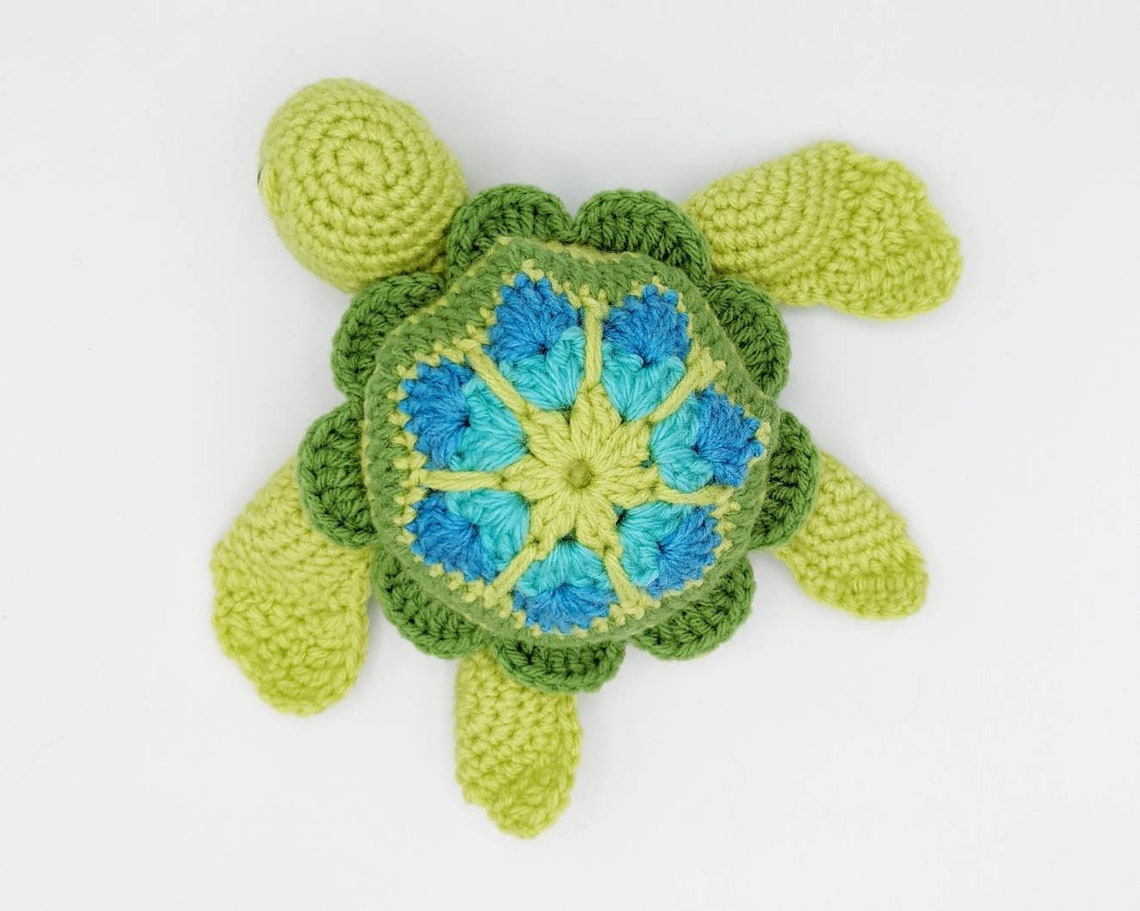 Sheldon the Sea Turtle Crochet Pattern / Crochet Turtle - Etsy Canada