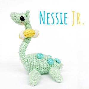 Nessie Jr Crochet Pattern/Crochet Loch Ness Monster Baby