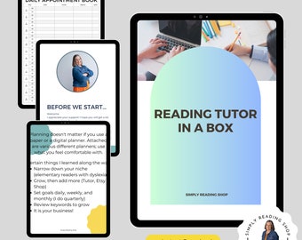 Tutor Organization, Tutor Box, Weekly Planner, Daily Planner, Financial Ledger,