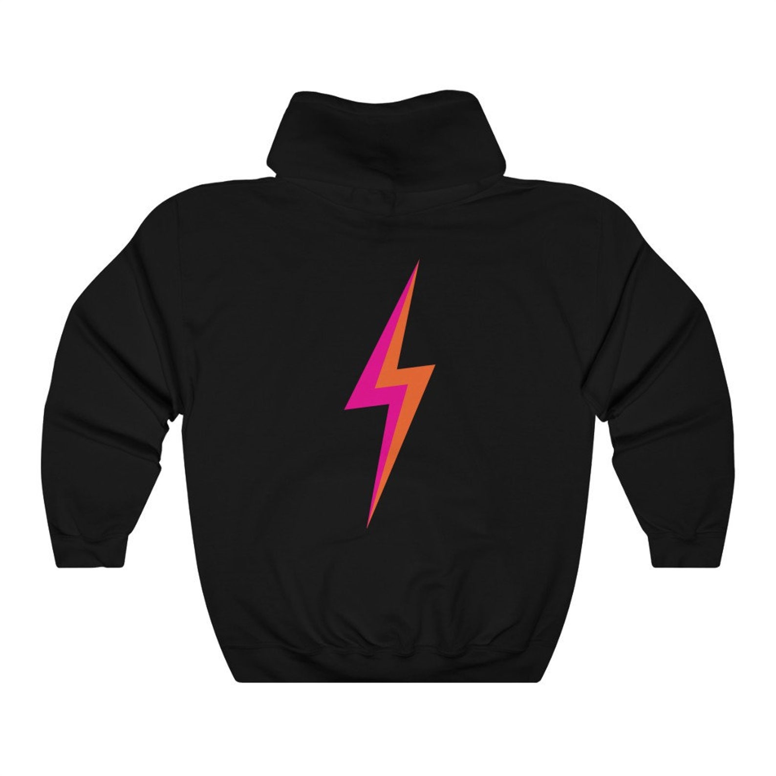 Lightning Bolt Hoodie Trendy Hoodie Preppy Sweatshirt Etsy