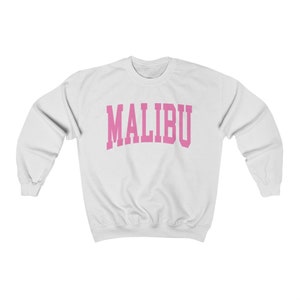 Malibu Sweatshirt Trendy Crewneck Preppy Sweatshirt California ...